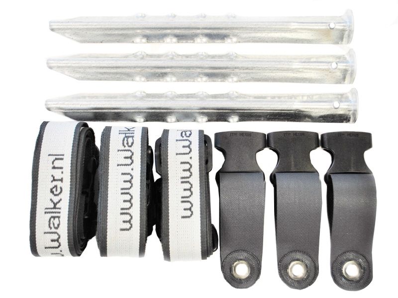 Walker Easy-Lock 3-teiliges Sturmbänderset