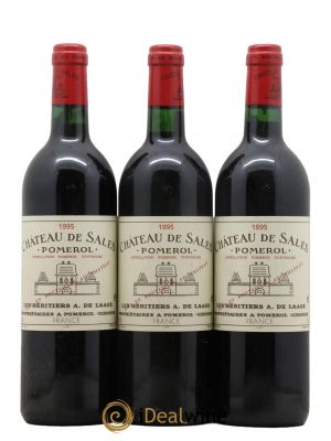 Château de Sales  1995 - Lot de 3 Bouteilles