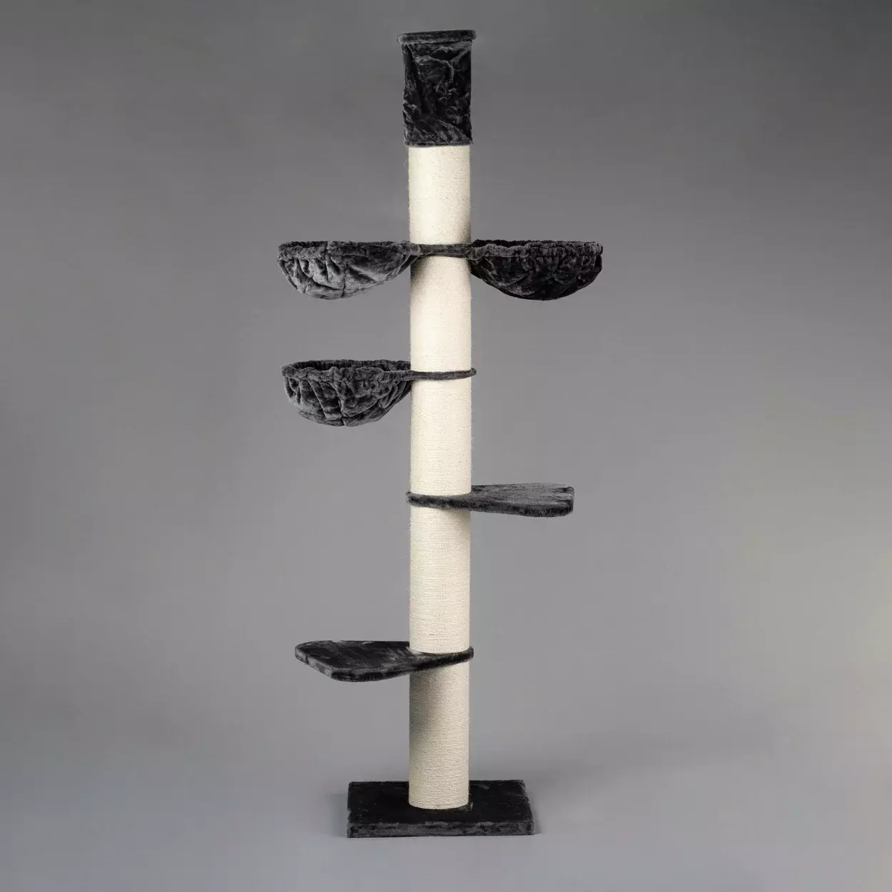 RHR Quality Kratzbäume RHR Quality Kratzbaum Maine Coon Tower anthrazit/ grau