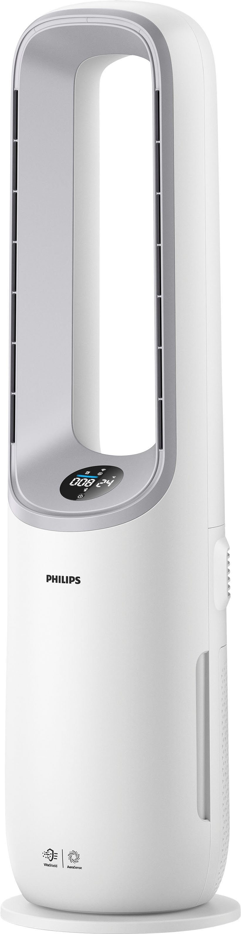 Philips Luftreiniger AMF765/10 Air Performer 7000 Serie, für 70 m² Räume, mit 2-in-1 mit Kühlfunktion, für Allergiker geeignet