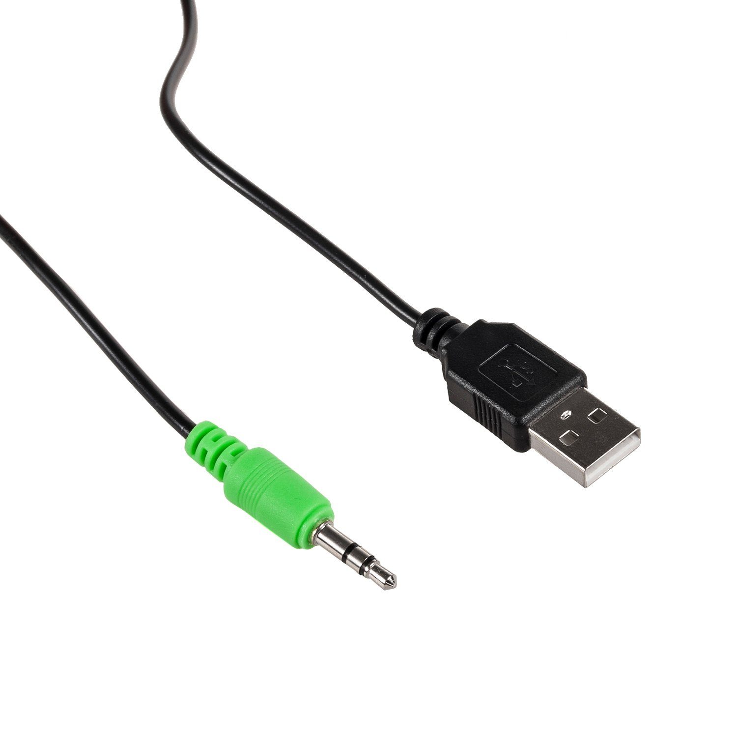 Audiocore AC805 Lautsprechersystem (3.5mm, 2x 3W, 60Hz - 20KHz, 4 Ohm, USB 5V)