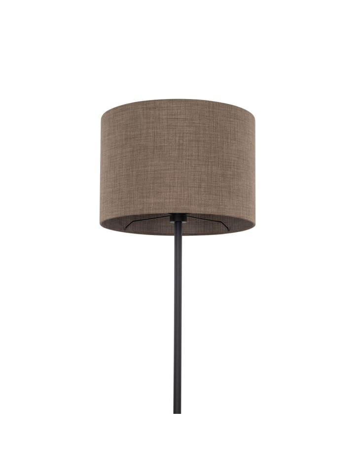 Licht-Erlebnisse Stehlampe in Schwarz Braun günstig kaufen onesize