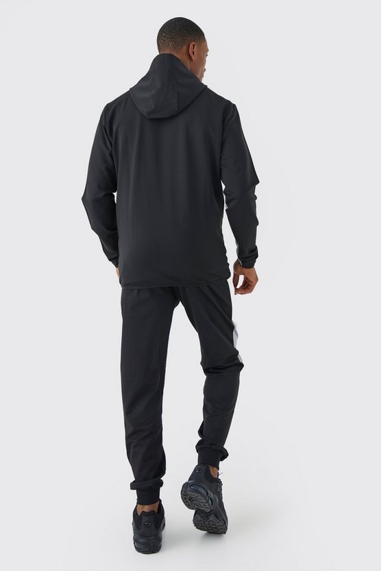 Man Active Hoodie mit Reißverschluss