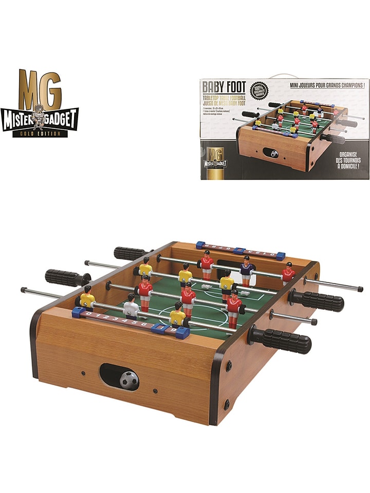 The Home Deco Kids Mini-Tischkicker in Braun - (B)51 x (H)10 x (T)31 cm günstig kaufen onesize