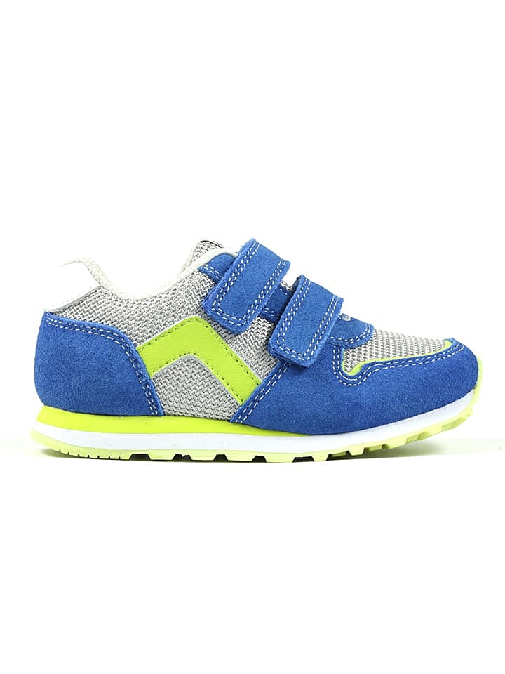 Richter Shoes Leder-Sneakers in Blau günstig kaufen 29