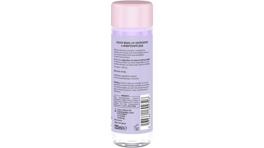 bebe Augen Make-Up Entferner & Wimpernpflege 125 ml