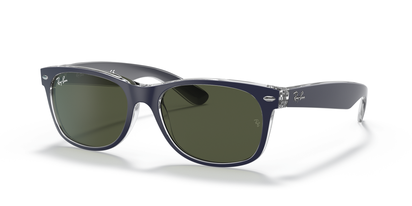 NEW WAYFARER BICOLOR - Opaco Blu Verde
