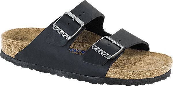 BIRKENSTOCK Pantoletten schwarz Arizona schwarz