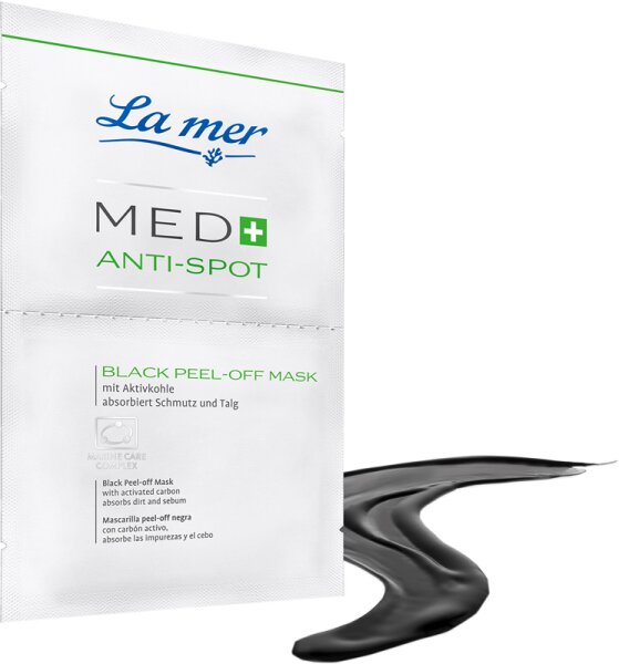 La mer Cuxhaven Med+ Anti Spot Black Peel-off Maske Gesichtsmaske