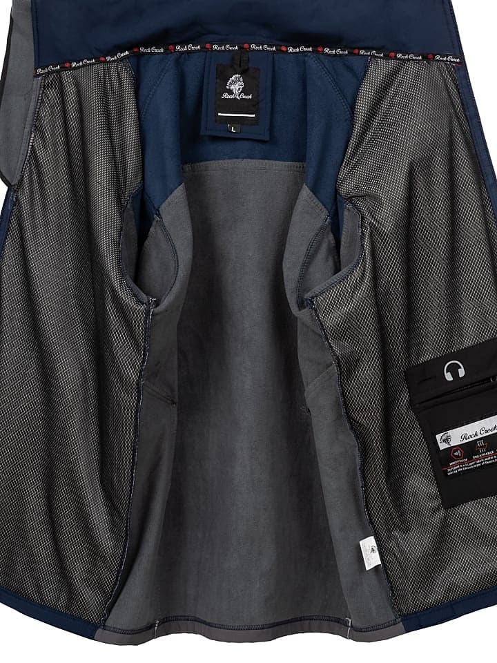 Rock Creek Softshelljacke in Navy günstig kaufen L