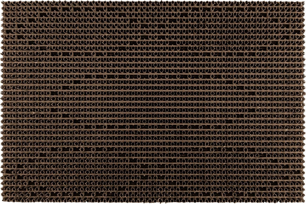 Trend Line Schuhabtropfschale Fußmatte Allwetter dunkelbraun, 40 x 60 cm
