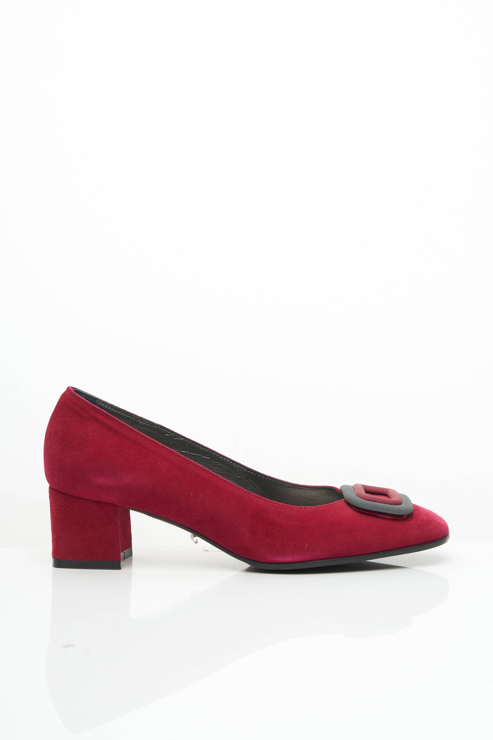 Elata Derby Femme couleur rouge