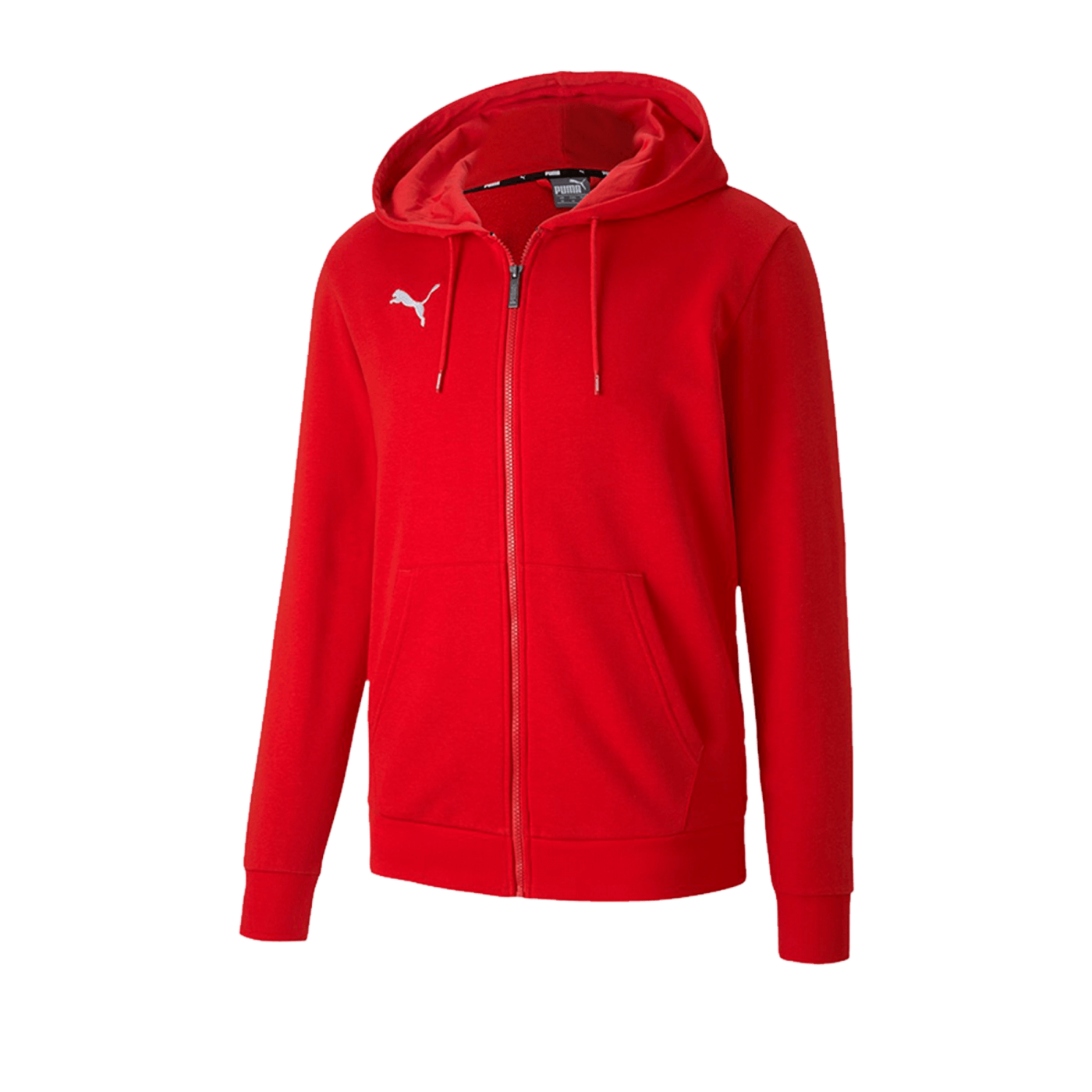PUMA teamGOAL 23 Casuals Kapuzenjacke Rot F01