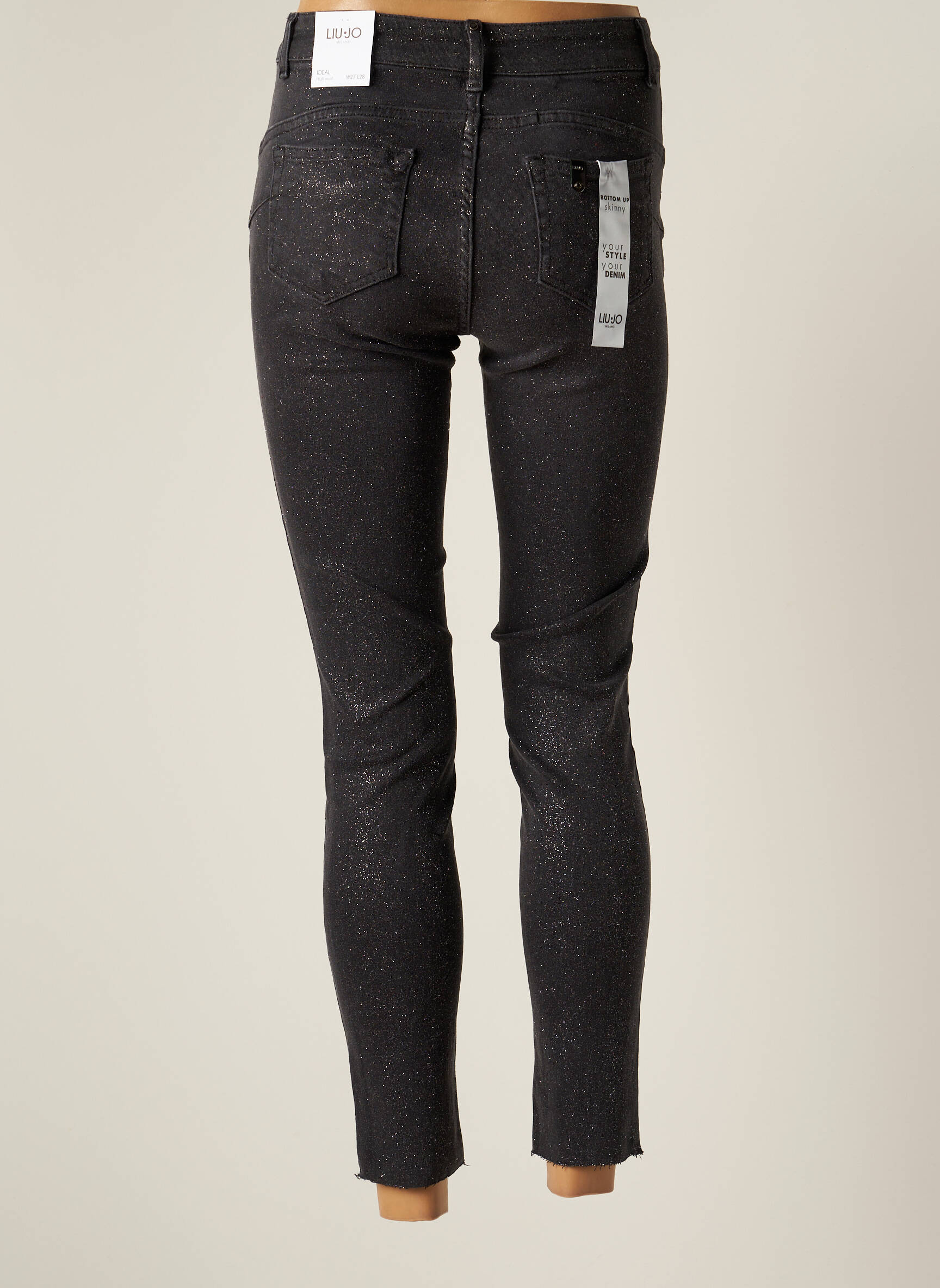 Lui Jo Jeans Skinny Femme couleur gris
