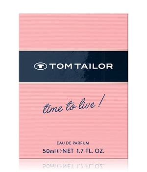 Tom Tailor Time to live! for her Eau de Parfum 50 ml