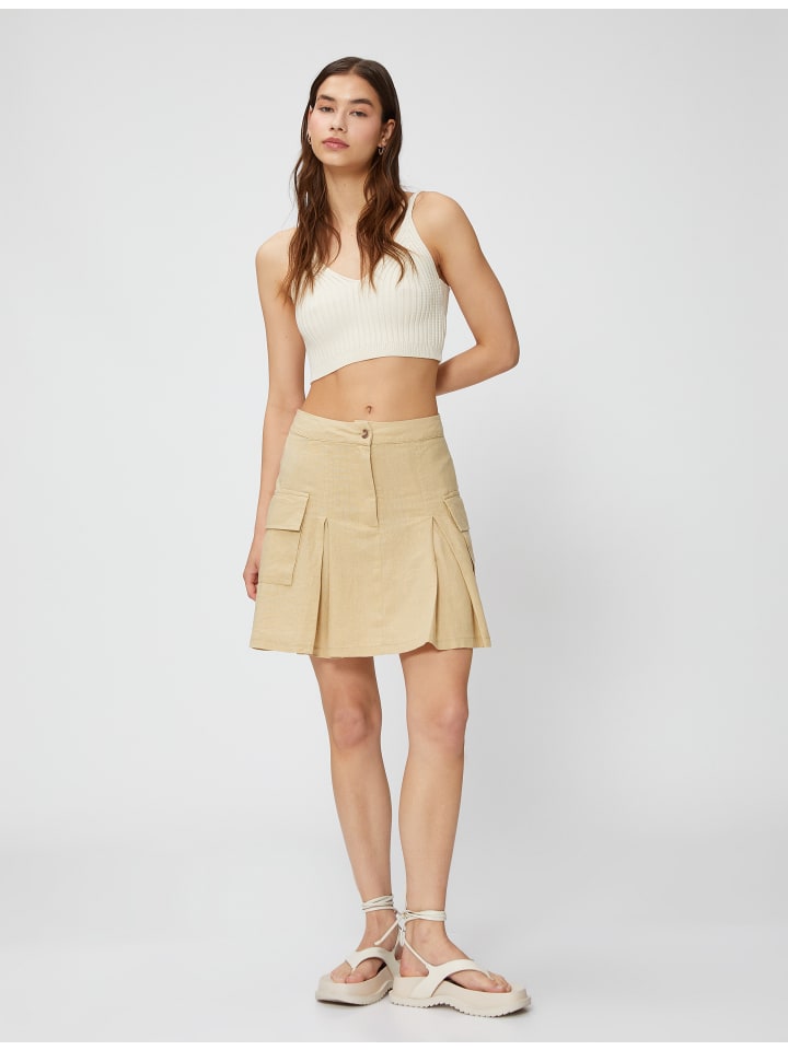 KOTON Rock in Beige günstig kaufen 34