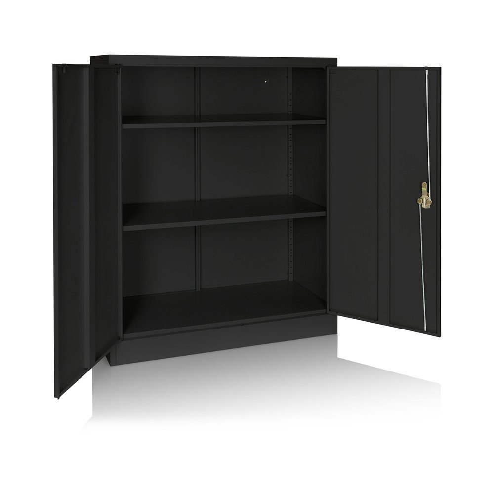 hjh OFFICE Aktenschrank Aktenschrank COLOR AS 105 Stahl Mehrzweckschrank abschließbar