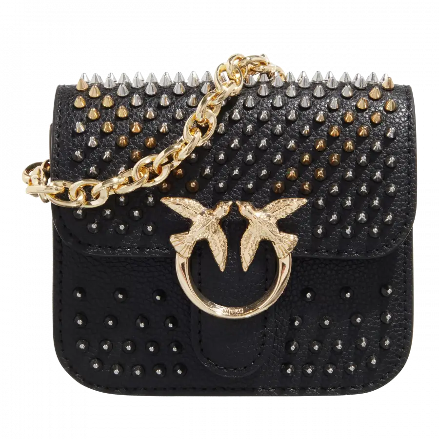 Pinko - Pinko Shoulder Bags Textil Black - schwarz