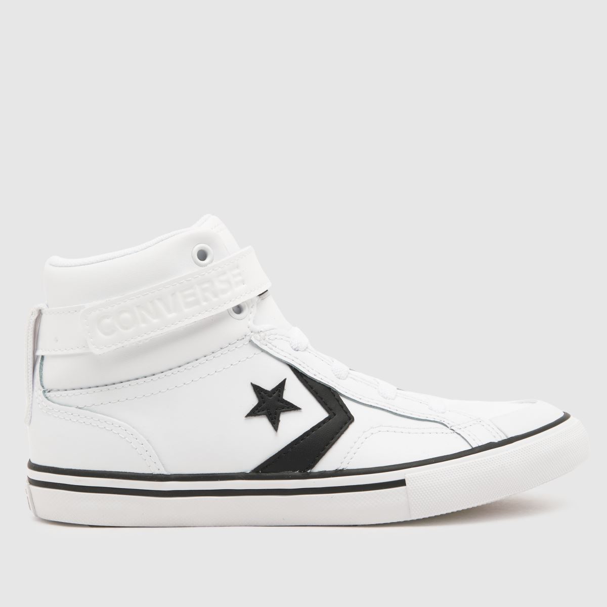 Converse fehér és fekete Pro Blaze ifjúsági edzőcipő