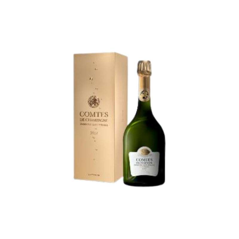 Brut Blanc de Blancs Comtes de Champagne en Coffret 2012 - Champagne Aoc - Champagne - Taittinger (75CL.)