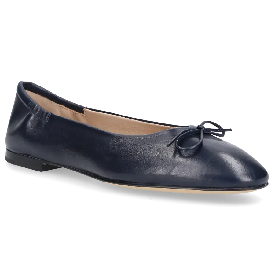Pomme D`OR - Ballerinas 0450E Nappaleder - blau