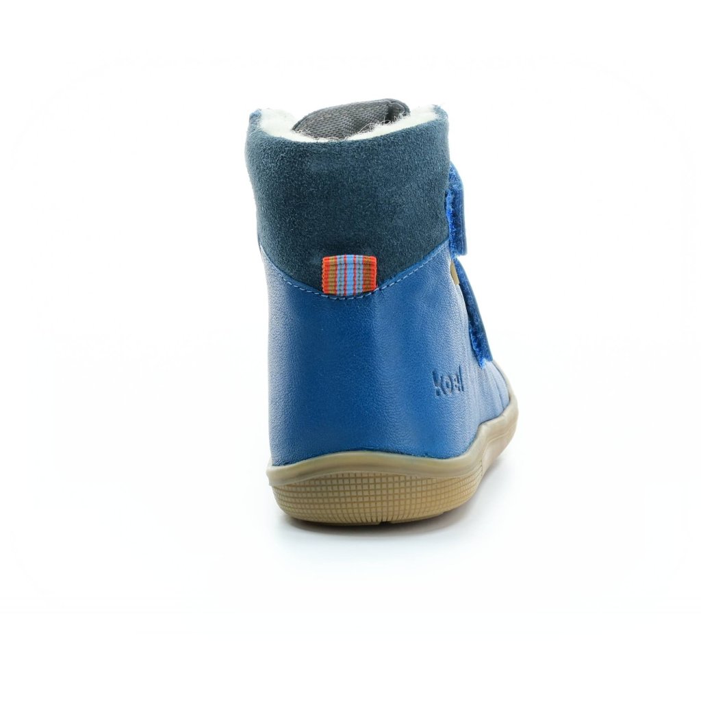 Koel4kids Emil Nappa TEX Wool Jeans 07T003.102 mit Wolle gefütterte Barfuß-Stiefeletten