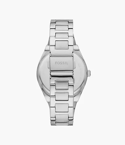 Fossil Uhr Scarlette 3-Zeiger-Werk Datum Edelstahl