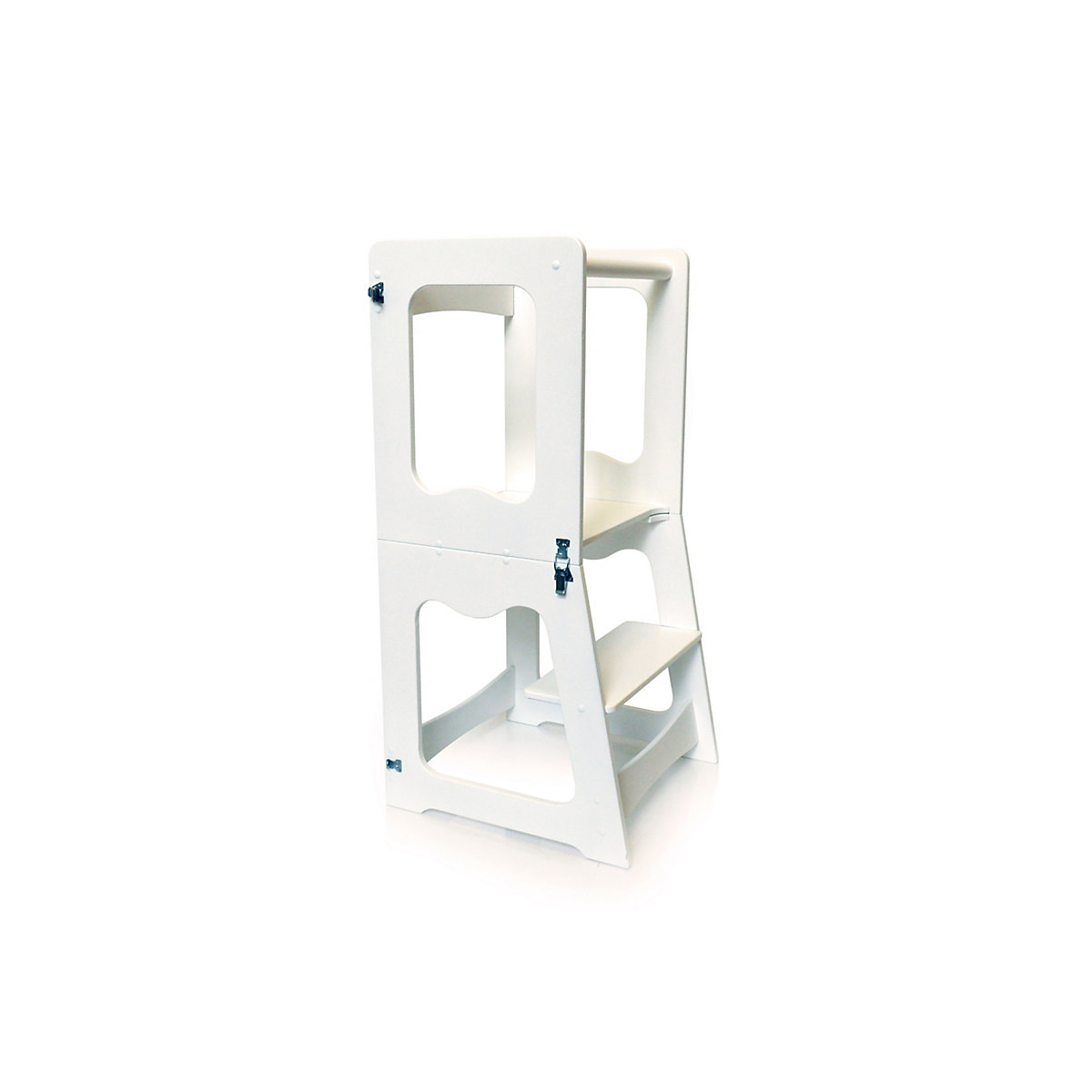 2in1 klappbarer Lernturm, Küchenhelferturm, Tischgruppe, Hocker, Lerntower, Lernstuhl, Möbel nach Montessori Art