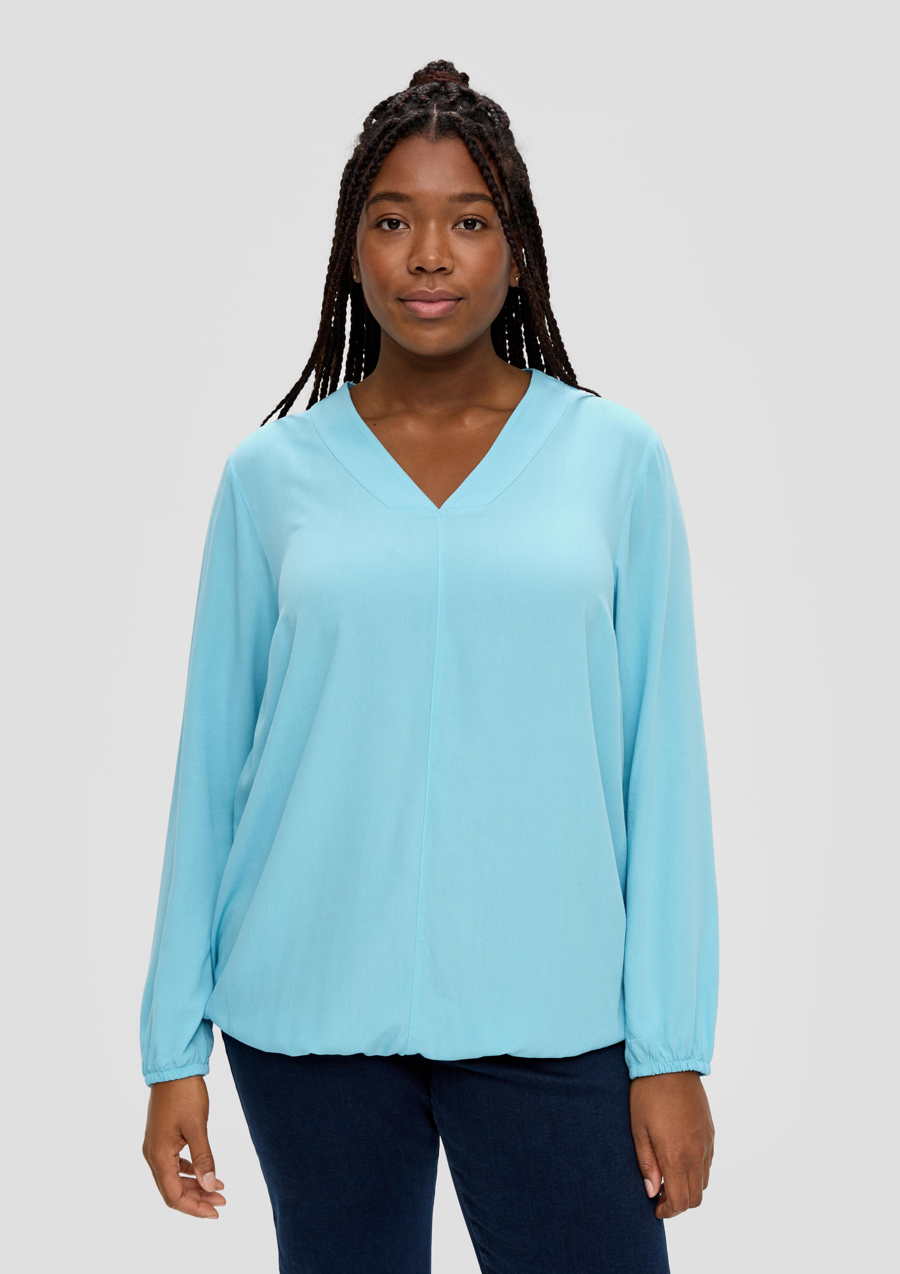 Crêpe-Bluse aus Viskose  2139314-6043