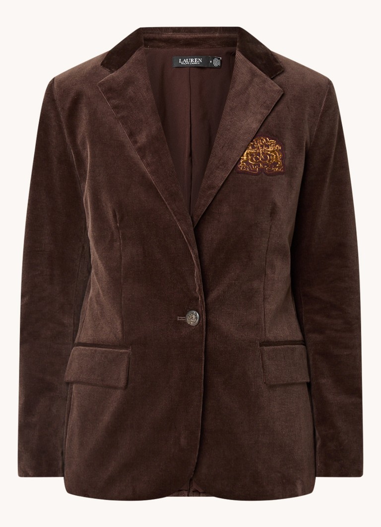 Ralph Lauren Blazer with logo and shoulder pads