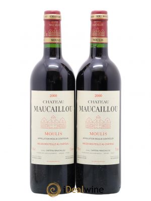 Château Maucaillou  2000 - Lot de 2 Bouteilles