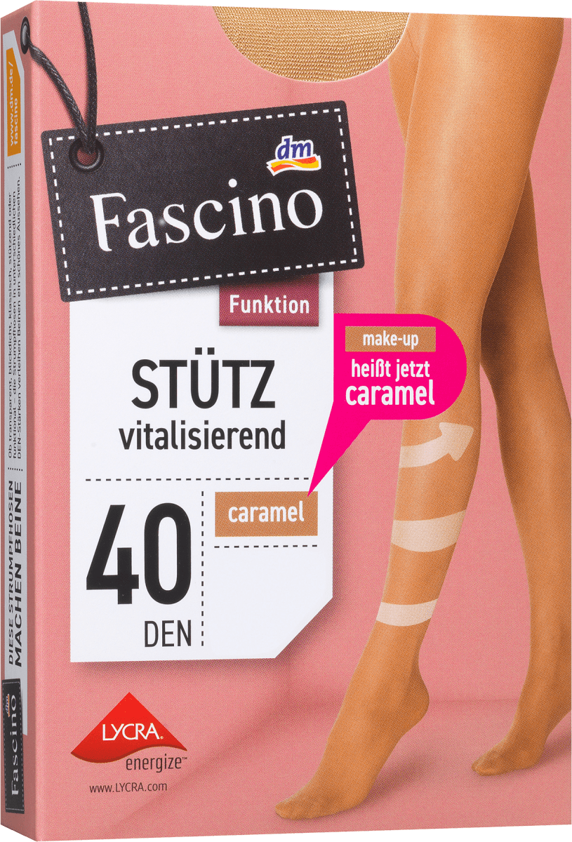 Strumpfhose mit Stütz-Funktion caramel Gr. 50/52, 40 DEN, 1 St