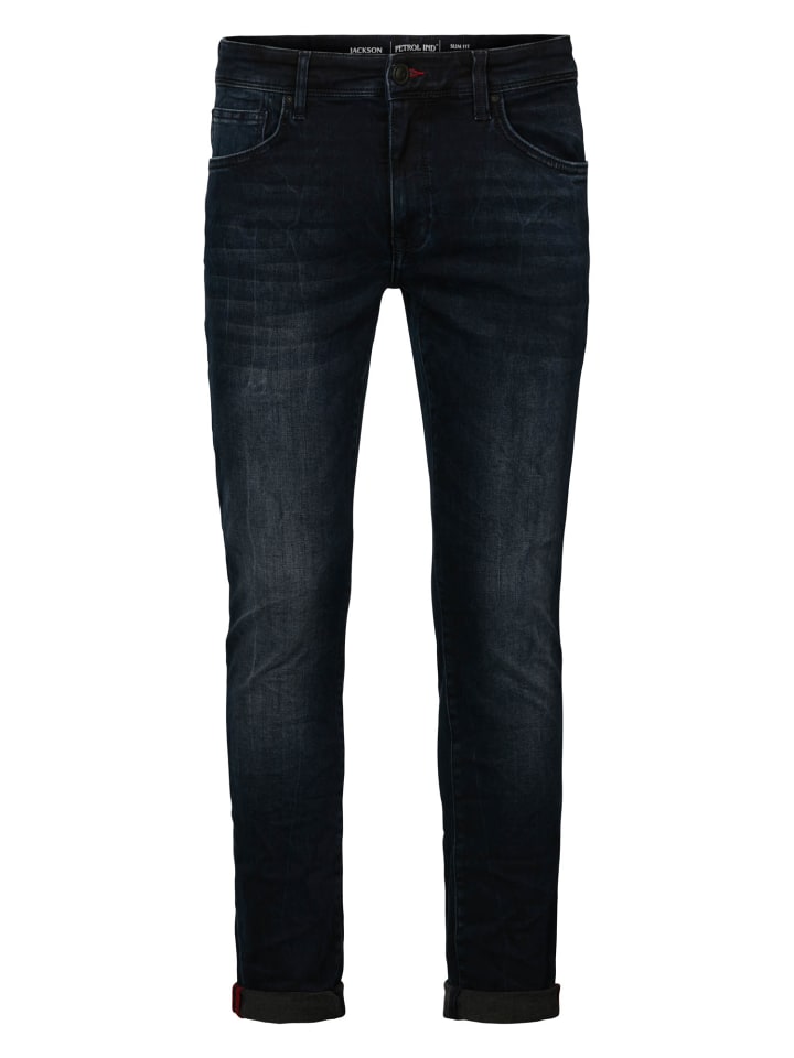 Petrol Industries Slim Fit Jeans Jackson in Blau günstig kaufen