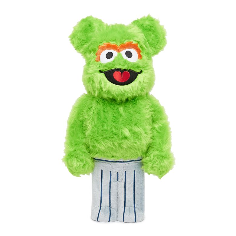 Medicom Bearbrick Oscar The Grouch Costume Ver. 1000% multicolor