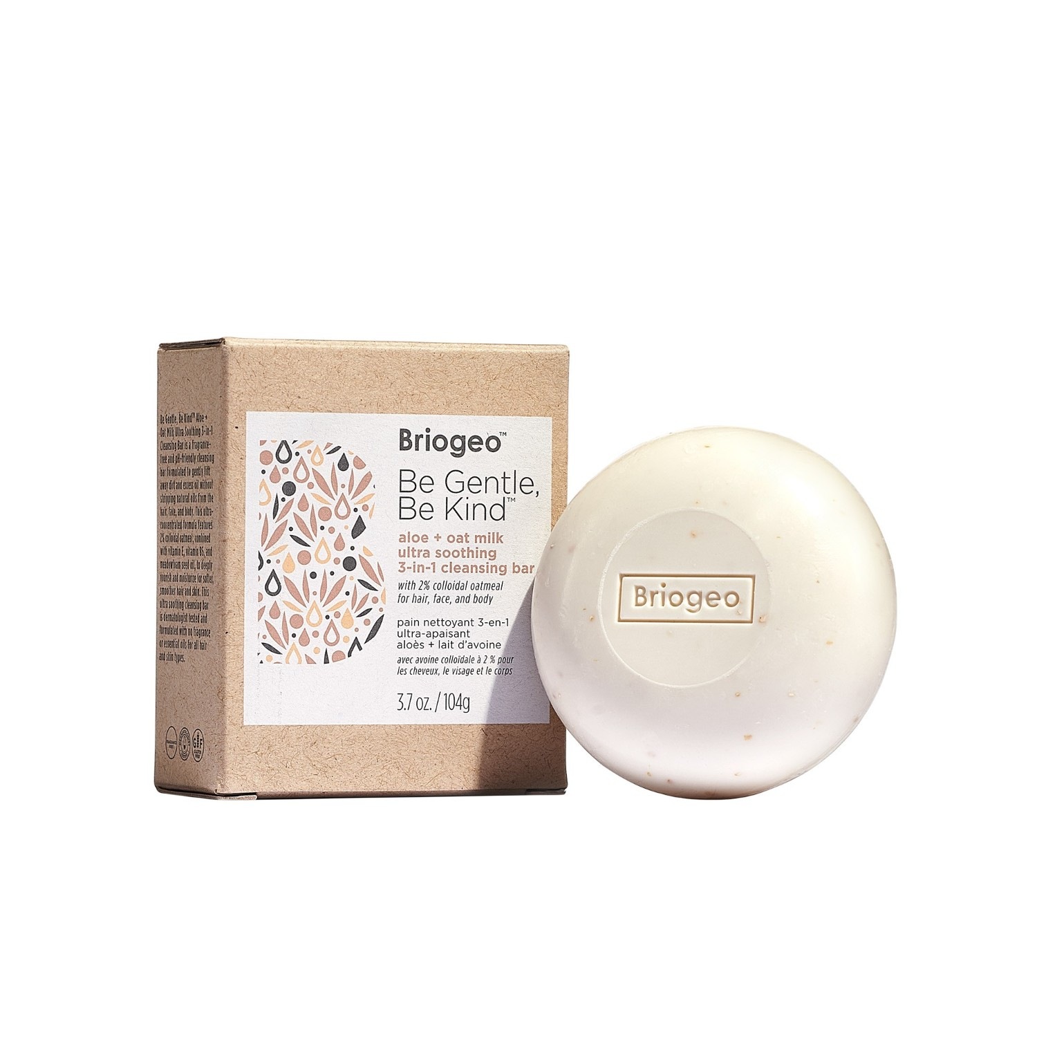 Aloe + Oat Milk Ultra Soothing 3-in-1 Cleansing Bar