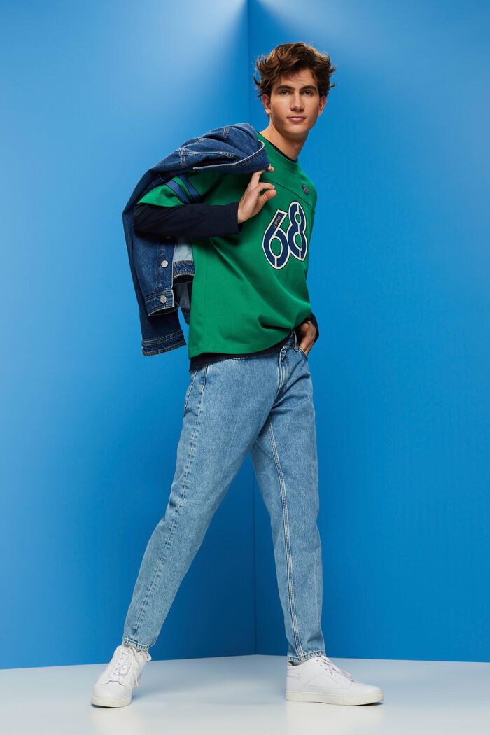 Retrojeans in bequemer Passform mit nachhaltigem Denim