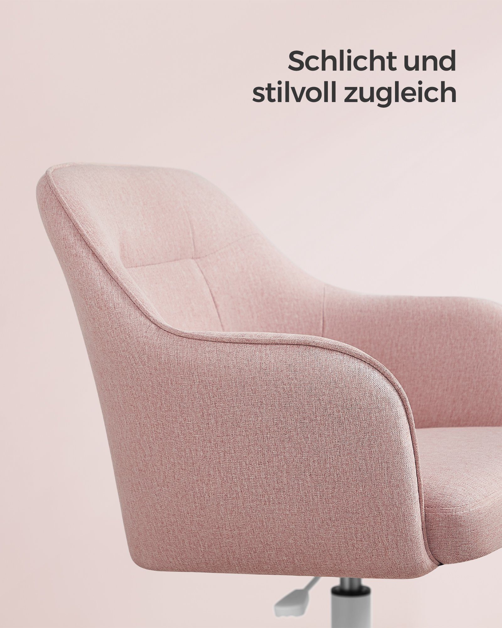 SONGMICS Bürostuhl (1 St), höhenverstellbar, atmungsaktiv, Home-Office