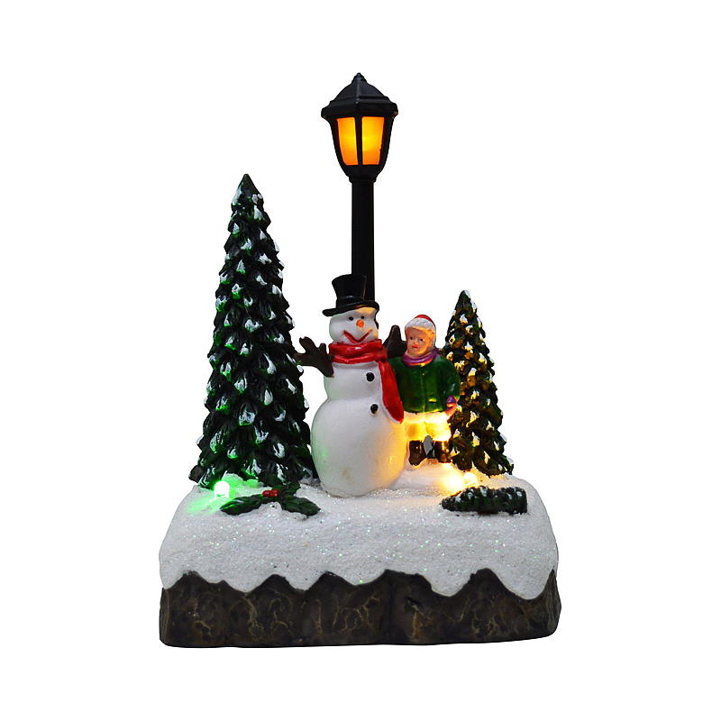 Light IT Julelandsby figur m/lys