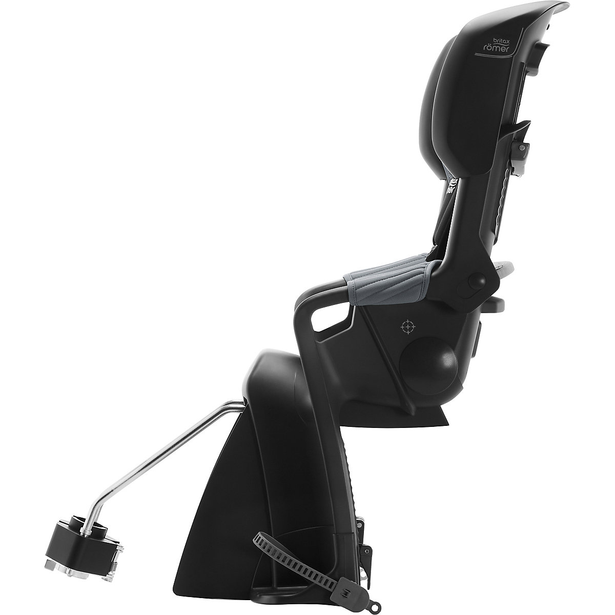 Jockey³Comfort Fahrrad-Sicherheitssitz inkl. Zweithalterung, Black/Grey