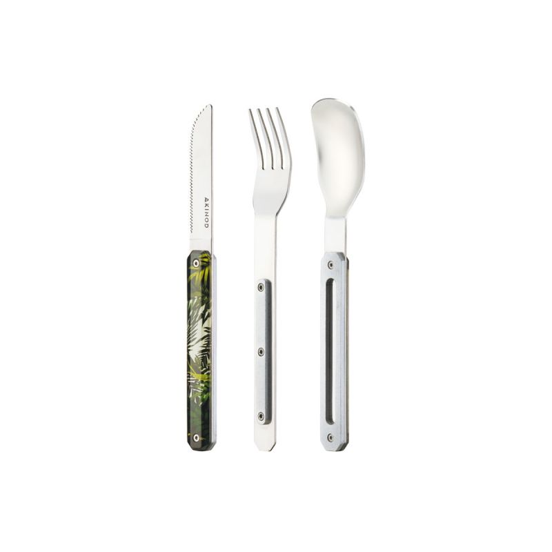 Akinod Magnetic Straight Cutlery 12H34 Mirror Jungle
