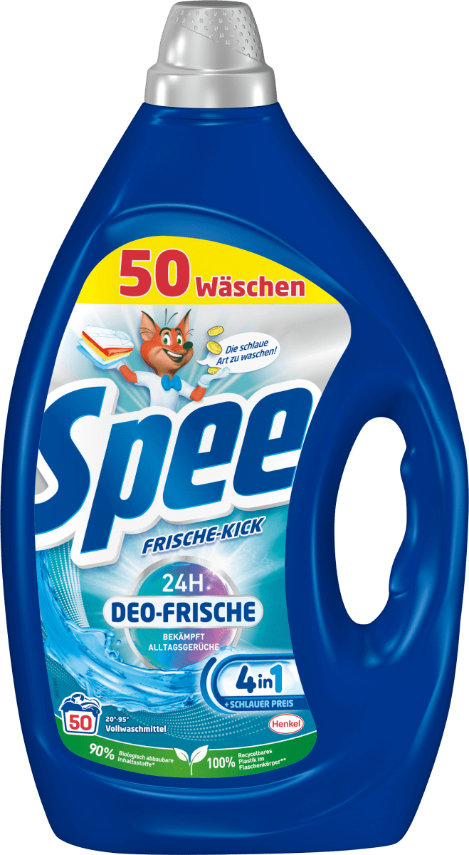 Vollwaschmittel Aktiv Gel Deo Frische-Kick, 50 Wl