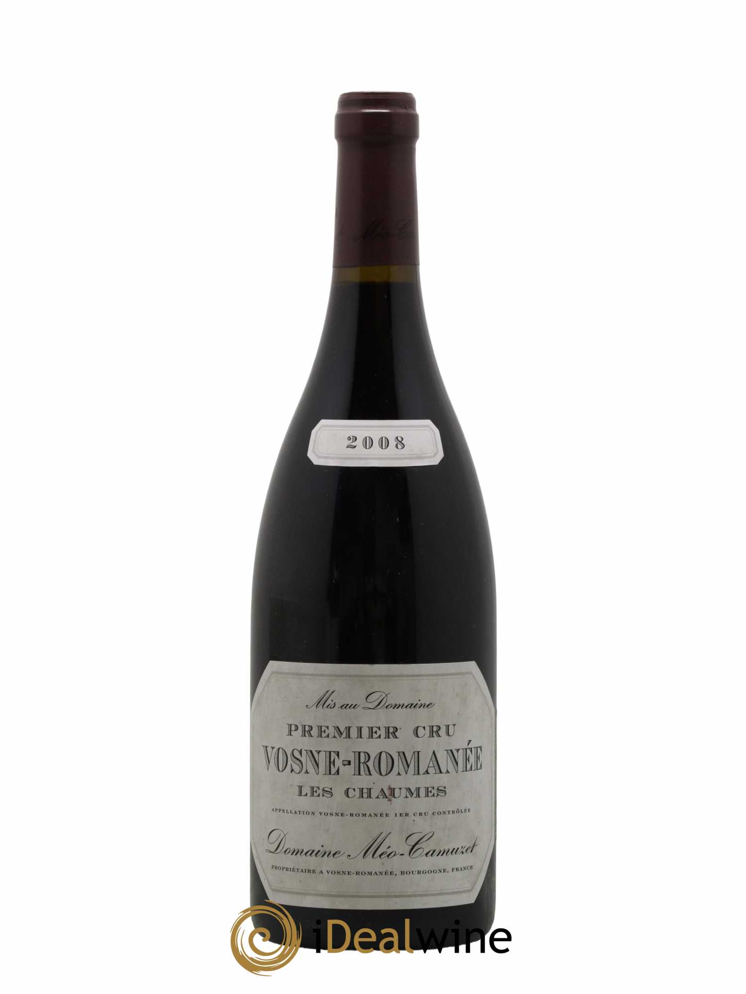 Vosne-Romanée 1er Cru Les Chaumes Méo-Camuzet (Domaine)  2008 - Lot de 1 Bouteille