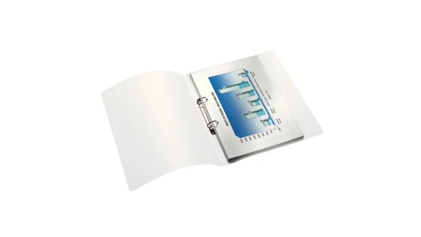 LEITZ Ringbuch Wow eisblau eisblau