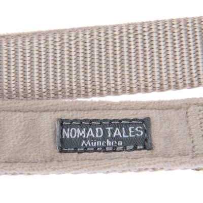 Nomad Tales Blush Hundeleine, taupe