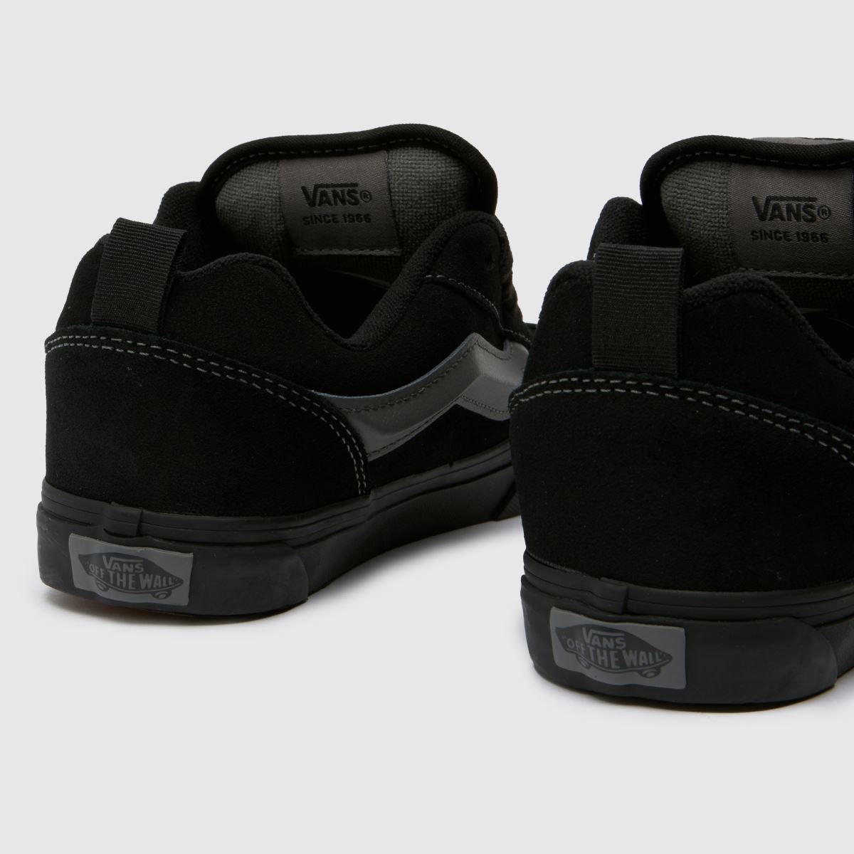 Vans svarta knu skool ungdomsskor