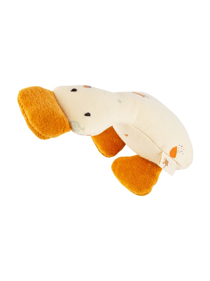 Sigikid Rassel-Greifling Gans sigibaby in Cremeweiß/Orange günstig kaufen onesize