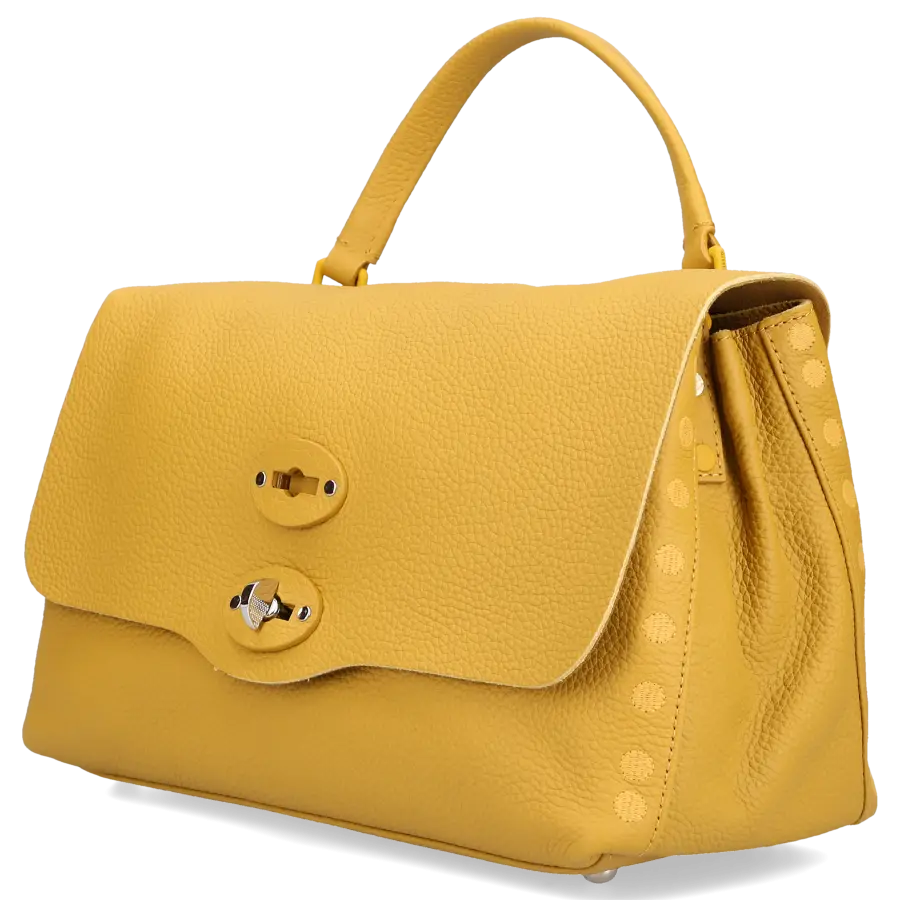 Zanellato - Handtasche POSTINA PURA LUXETHIC Kalbsleder - gelb