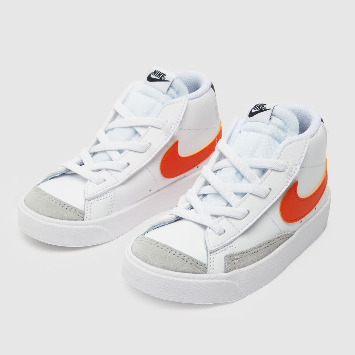 Belo-oranžni superge Nike blazer mid 77 Boys Toddler