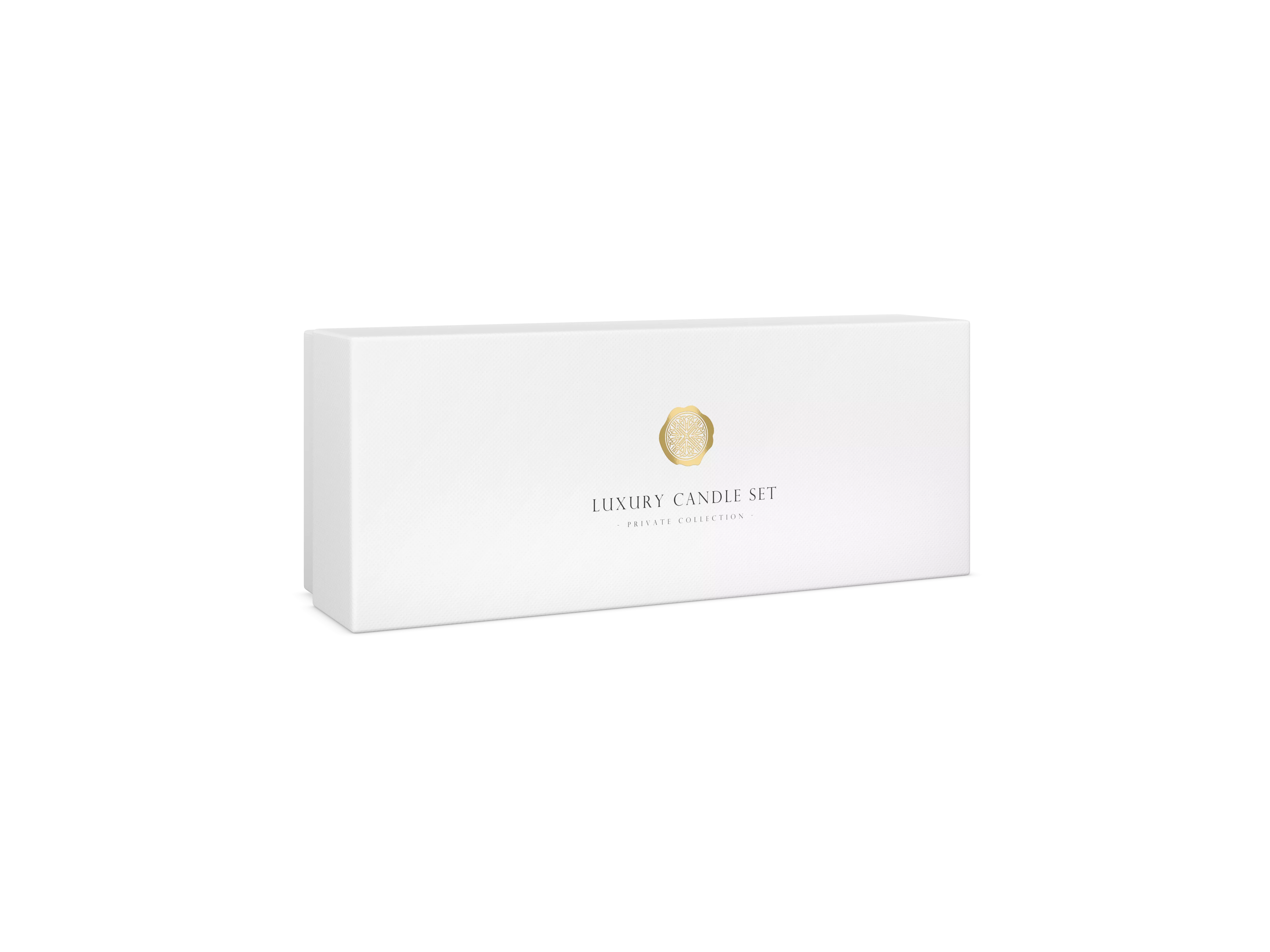 Coffret de bougies de collection privée M