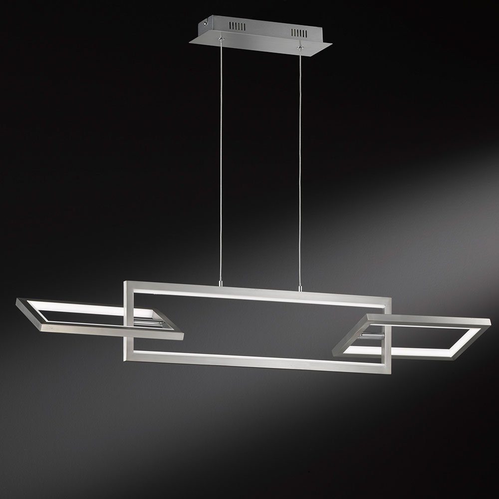 etc-shop LED Pendelleuchte, Leuchtmittel inklusive, Warmweiß, Pendelleuchte Hängelampe Wohnzimmer Designlampe
